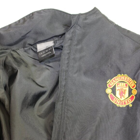 Vintage Nike Manchester United Soccer Football Training Light Jacket Mens Small - Picture 4 of 10